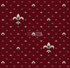 Ковролин ECO Виктория 01 (лилия) Red фото 1 | FLOORDEALER